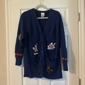 Vinyage Disney Store Teacher Cardigan